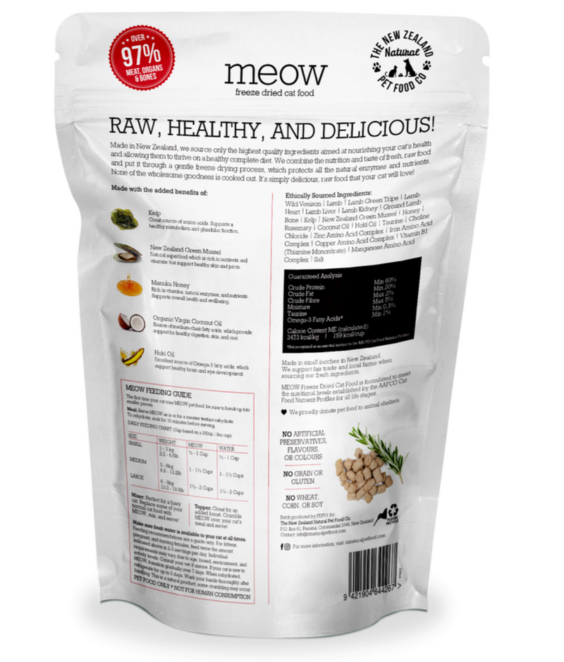 Meow - Wild Venison