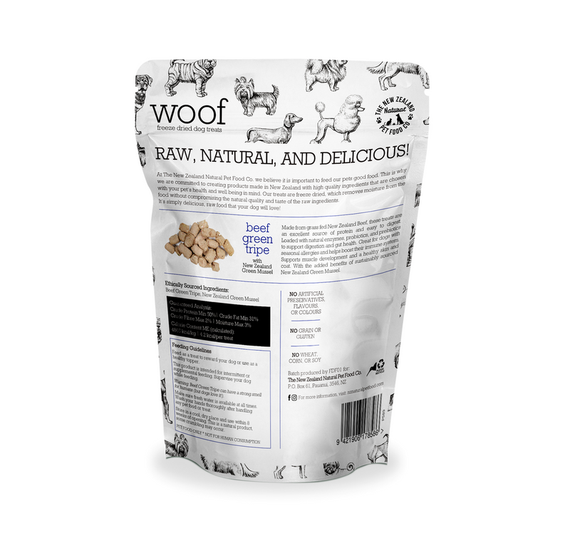 Woof - Beef Green tripe