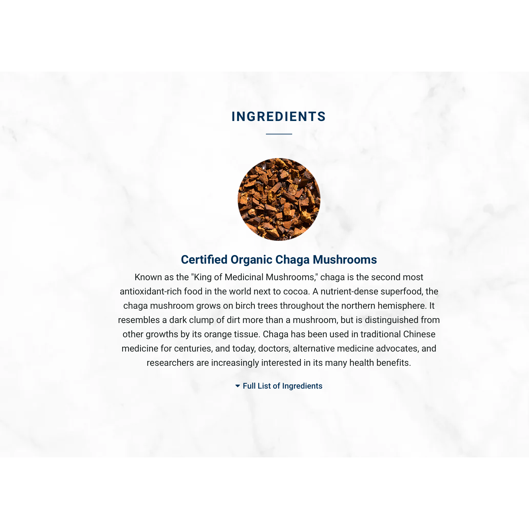 Adored Beast - Chaga Mushrooms | Liquid Extract