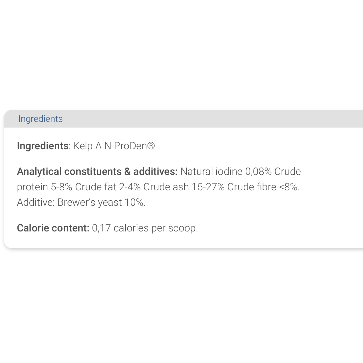 ProDen - PlaqueOff® Powder for Cats