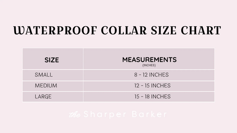 Sharper Barker - Waterproof Dog Collar