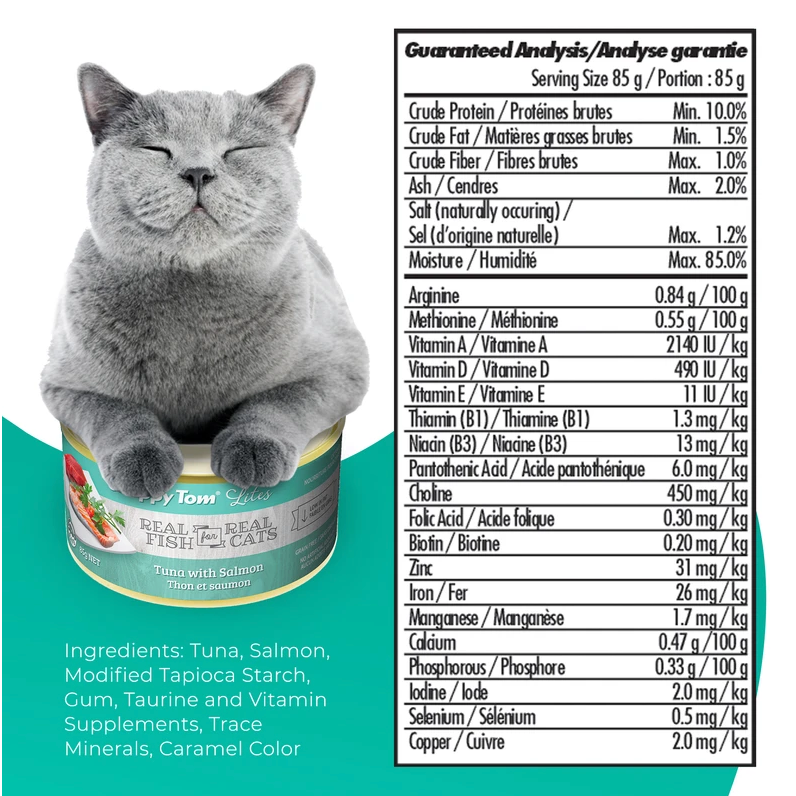 Snappy Tom Lites Thon au saumon