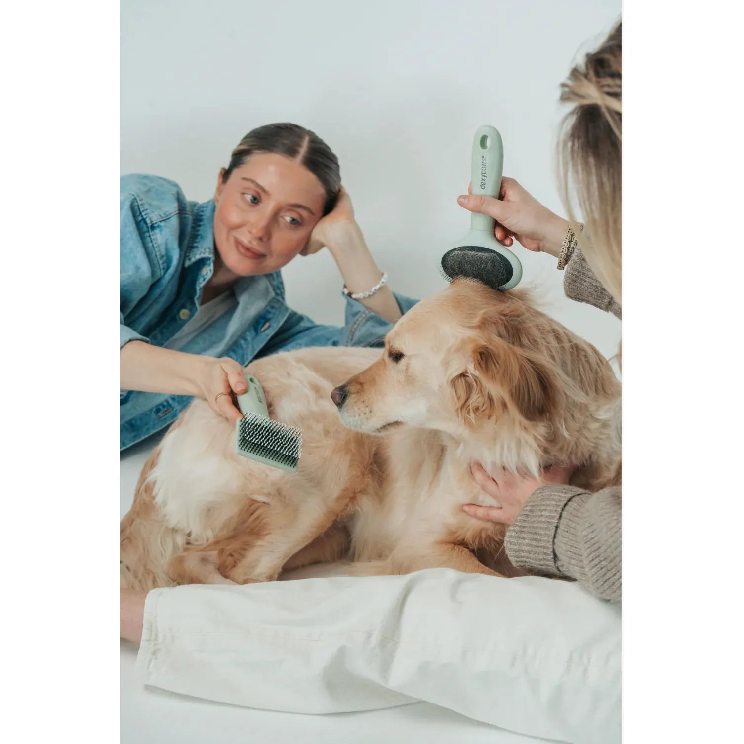 Dexypaws Perfect Fur Soft Slicker Brush