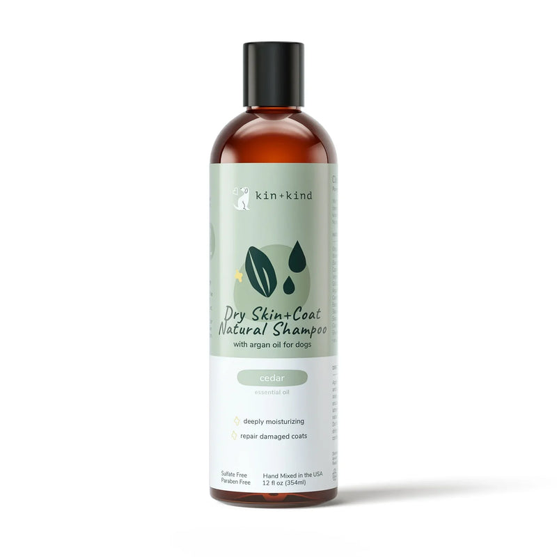 Dry Skin & Coat Shampoo for Dogs (Cedar)
