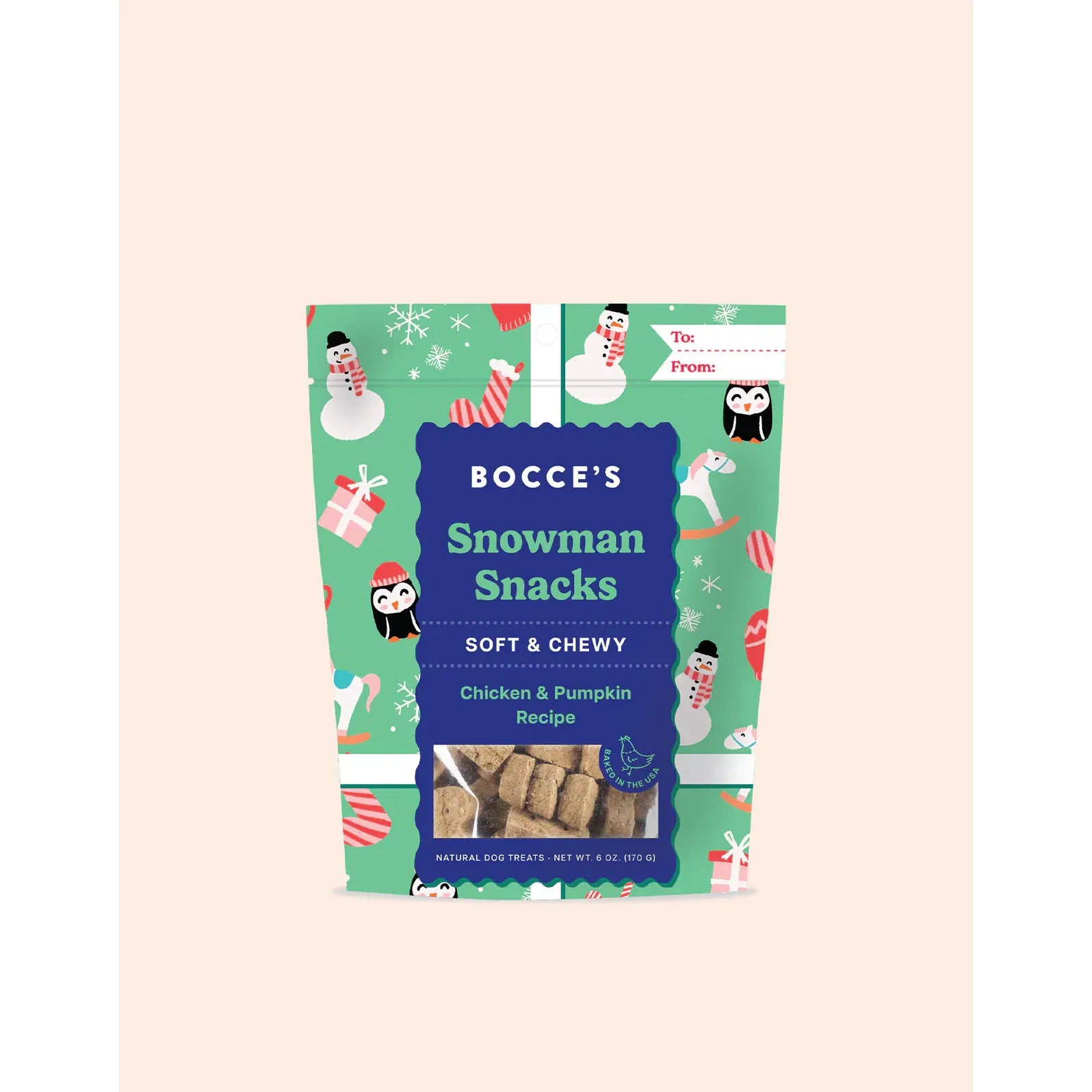 Snowman Snacks Soft & Chewy Treats