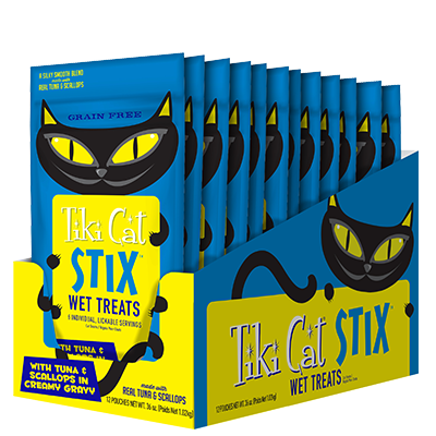 Tiki Cat STIX - Tuna & Scallops