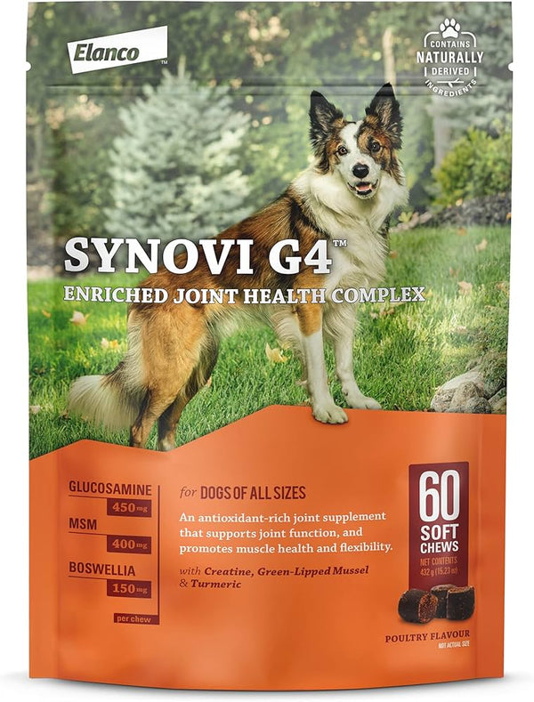 Synovi G4 Dog Joint Supplement Chews