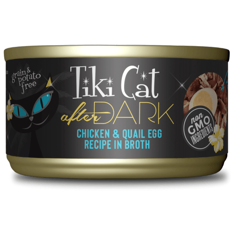 Tiki Cat - After Dark - Chicken & Quail Egg2.8oz