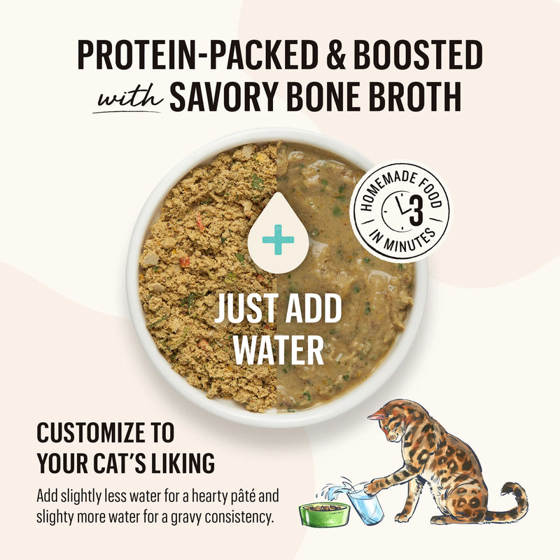 The Honest Kitchen - Grain Free Turkey Recipe Dehydrated Cat Food Single Serve