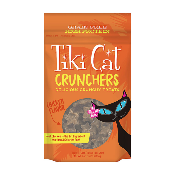 Tiki Cat Crunchers - Chicken Flavor