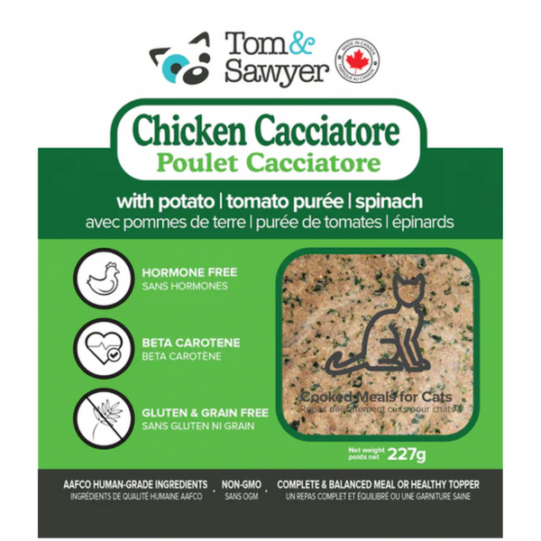 Tom&Sawyer - Chicken Cacciatore Cat Food