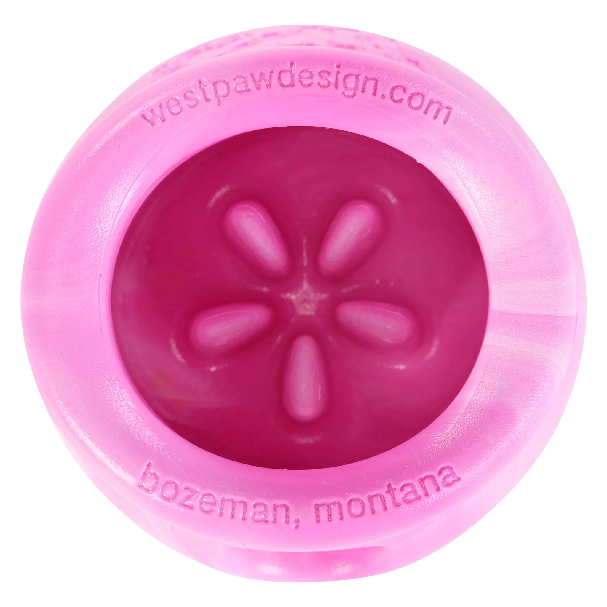 West Paw Treat Toys ZOGOFLEX Toppl (Limited Valentine Edition) by West Paw