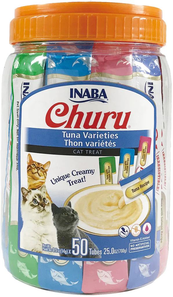 Inaba - Churu Tuna Varieties 50 Tubes