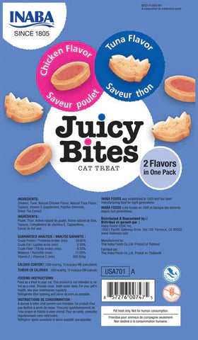 Inaba - Juicy Bites Tuna & Chicken Flavor