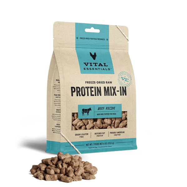 VE - BEEF RECIPE MINI NIBS TOPPER FOR DOGS