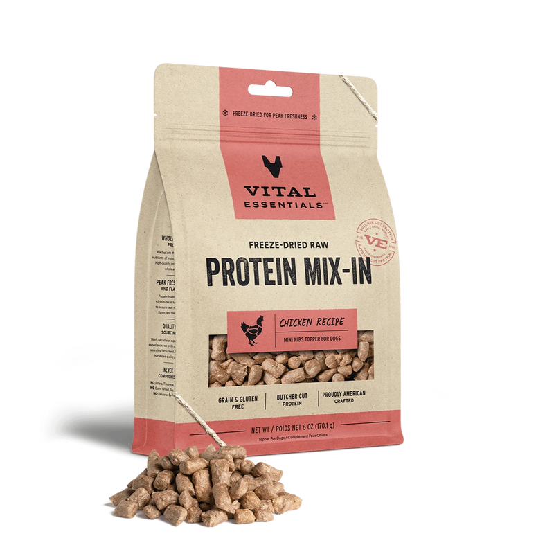 Vital Essentials (VE) - Protein Mix In - Freeze-Dried Chicken Mini Nibs Topper (For Dogs)
