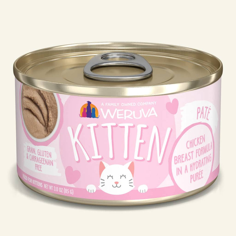 Weruva - kitten - Chicken Breast Formula in a Hydrating Purée Chicken Breast (3.0 oz )