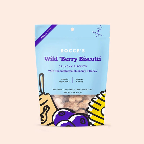 Bocce's - Wild 'Berry Biscotti Biscuits