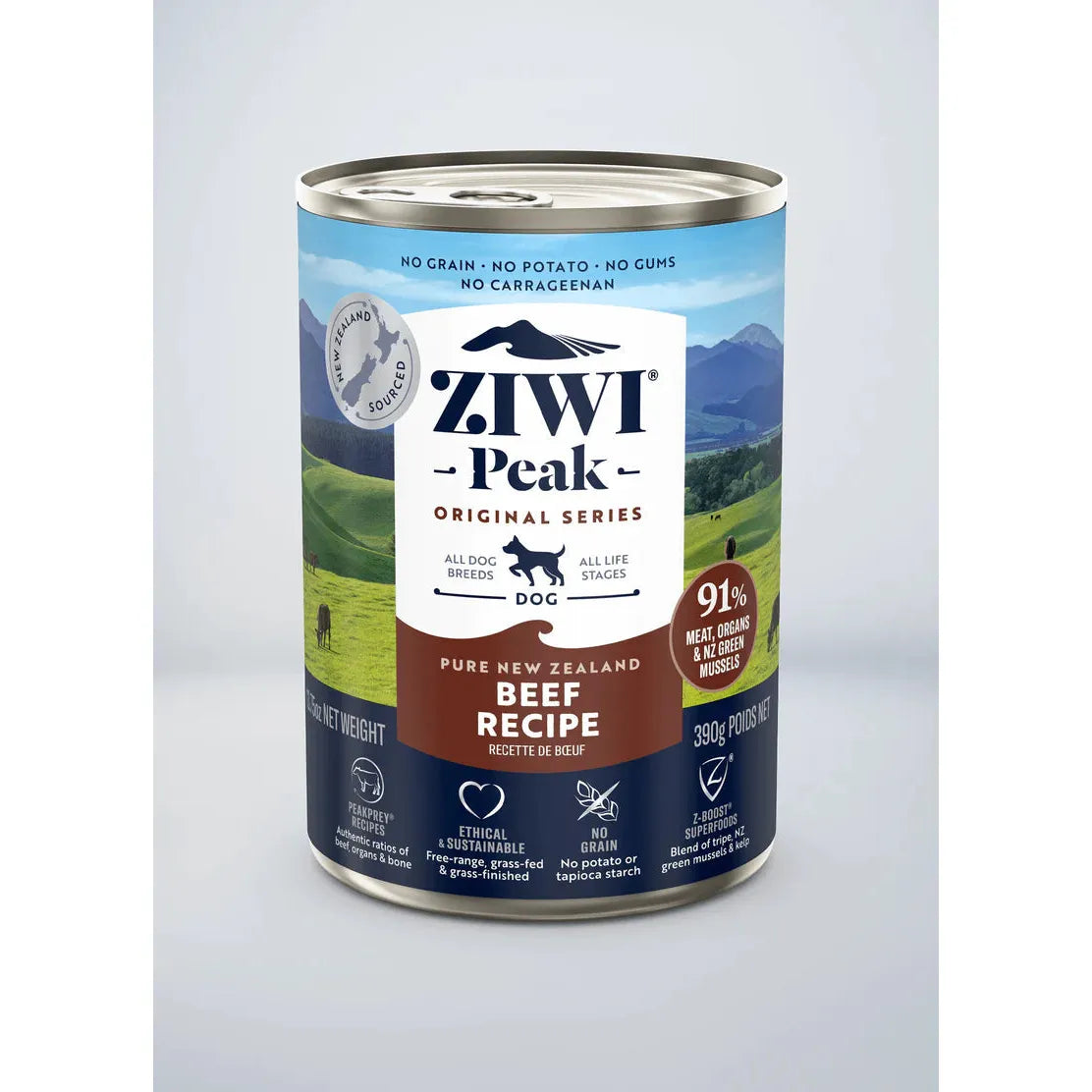 ZIWI Peak Original Series Wet Dog Food - Beef Recipe