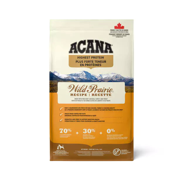 ACANA Highest Protein Wild Prairie™ Dog Dry Food