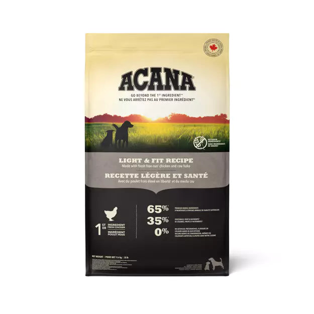 ACANA Light & Fit Recipe Dog Dry Food