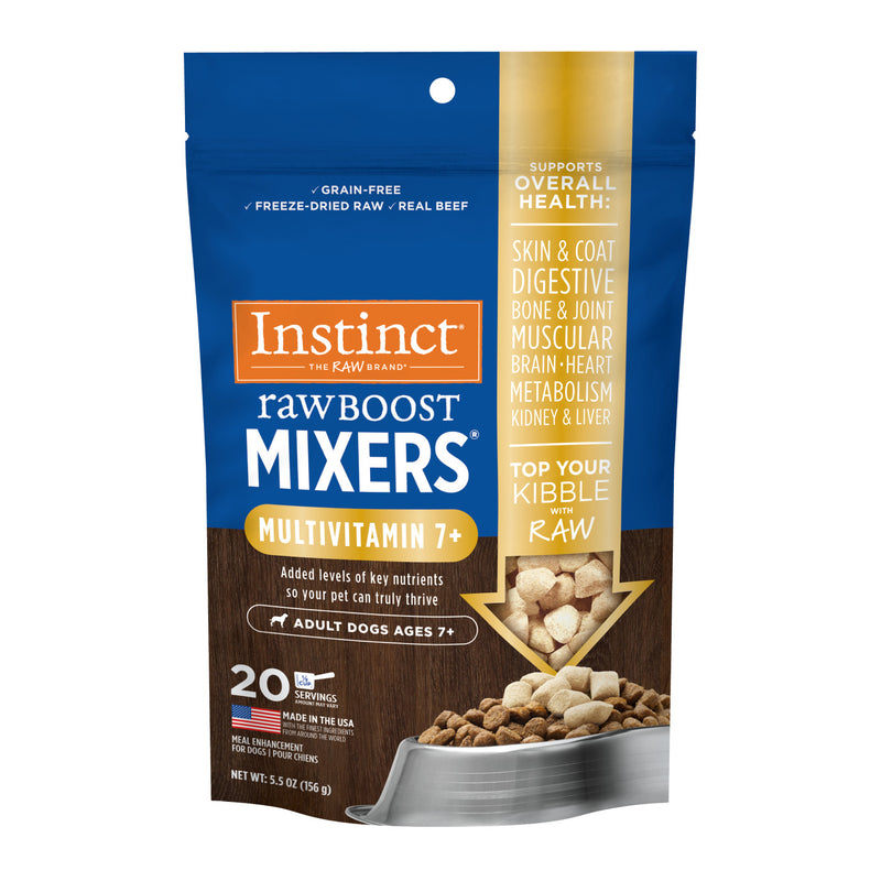 Instinct - Raw Boost Mixers Grain Free Multivitamin Topper 7+ Senior Dog