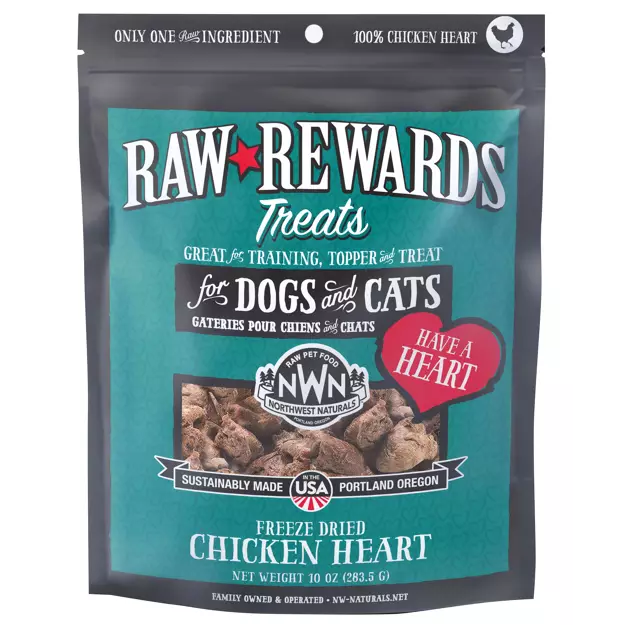 Northwest Naturals Freeze-dried Treats 283g - Chicken Heart