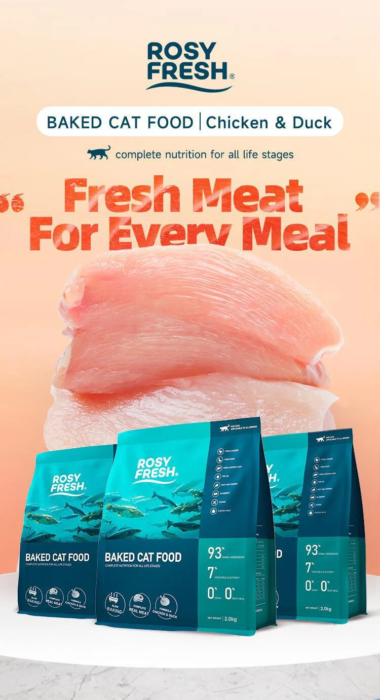Rosy Fresh Oven-Baked Chicken Recipe Cat Food 1.6kg