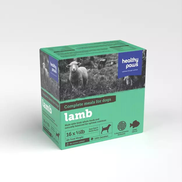 Healthy Paws - Complete Dog Dinner Lamb