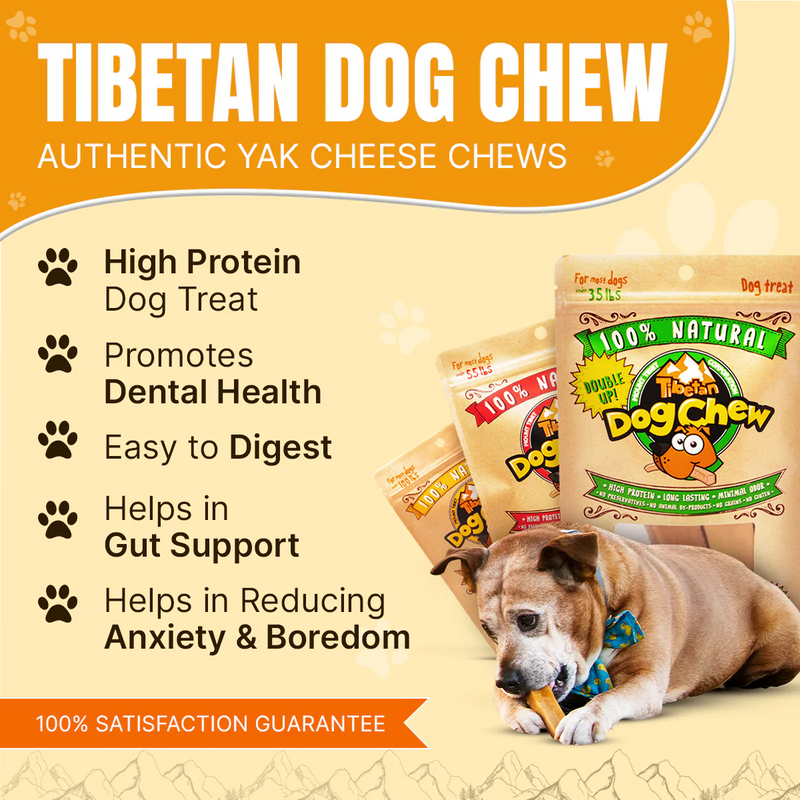 Tibetan Dog Chew - Yak Chews