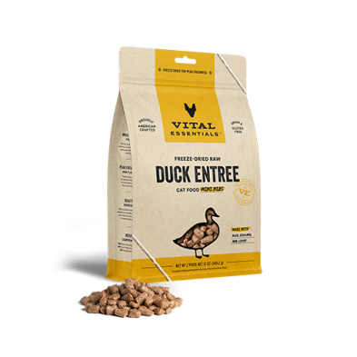 VE - Duck Entree for Cats (Nibs & Patties)