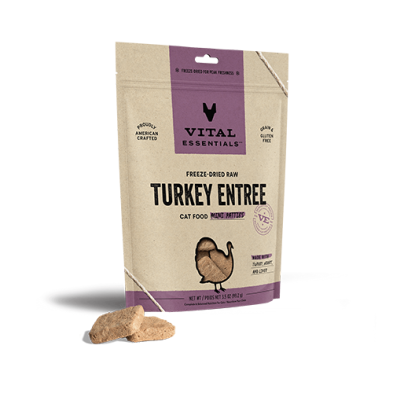 VE - Turkey Entree for Cats (Nibs & Patties)