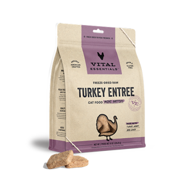 VE - Turkey Entree for Cats (Nibs & Patties)