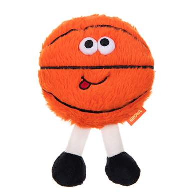 Growl™ Ball Starz Bella the Basketball 8" Dog Toy