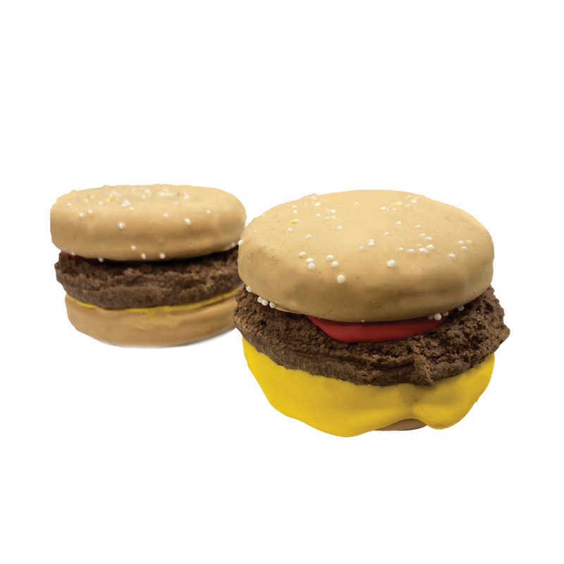 B&R - 3D Burger Slider Dog Treats