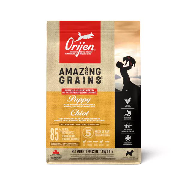 Orijen Amazing Grains™ Puppy Diet Dog Dry Food