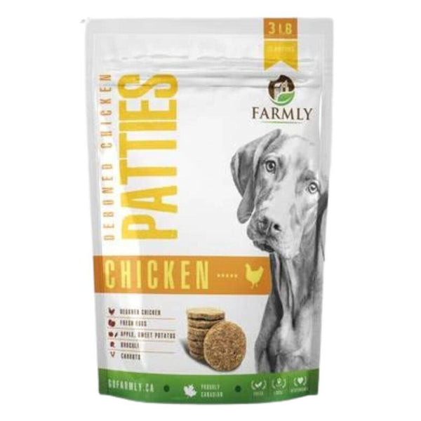 Farmly - Gently Cooked Patties Chicken 3lbs