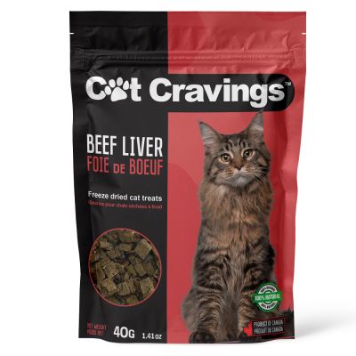 Cat Cravings - Freeze-Dried Beef Liver 40g