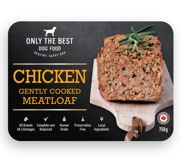 Only The Best – Gently Cooked Chicken Meatloaf – 750 grams