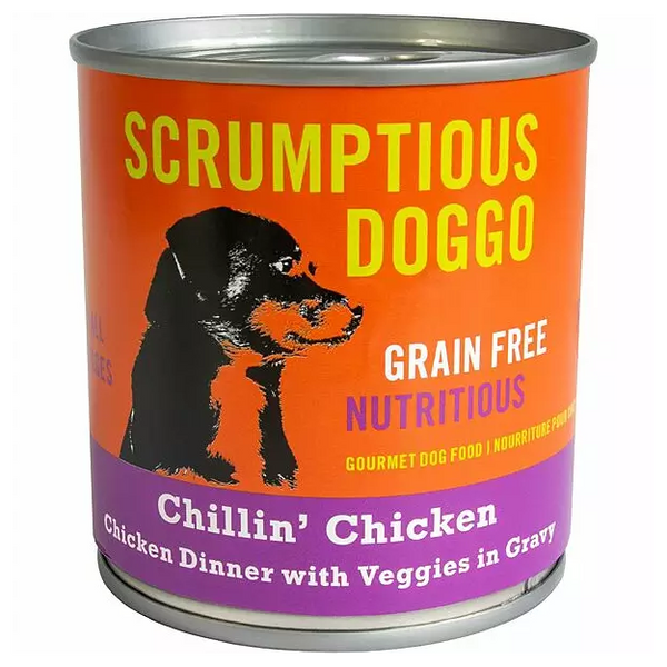 SCRUMPTIOUS DOGGO Chicken & Veggie Dinner in Gravy 255g