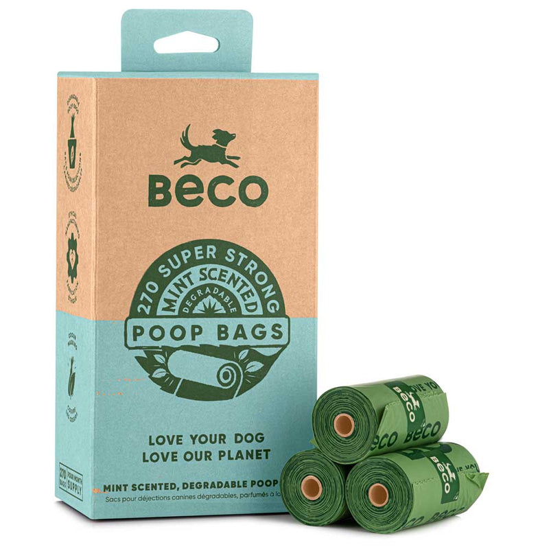 BECO - Mint Scented Degradable Poop Bags