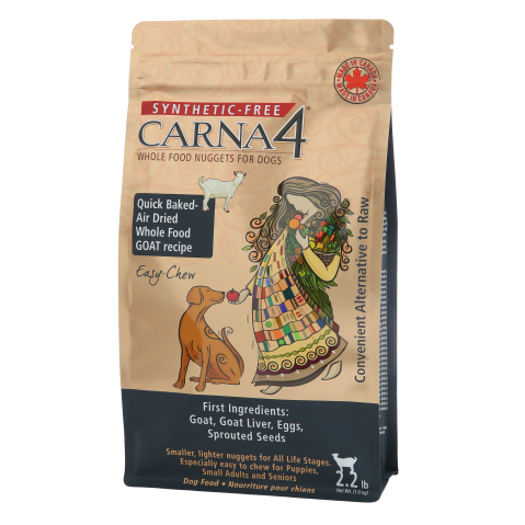 Carna4 Hand Crafted Easy Chew Dog Food Goat