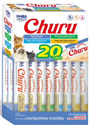 Inaba - Cat Churu Purées Variety Pack