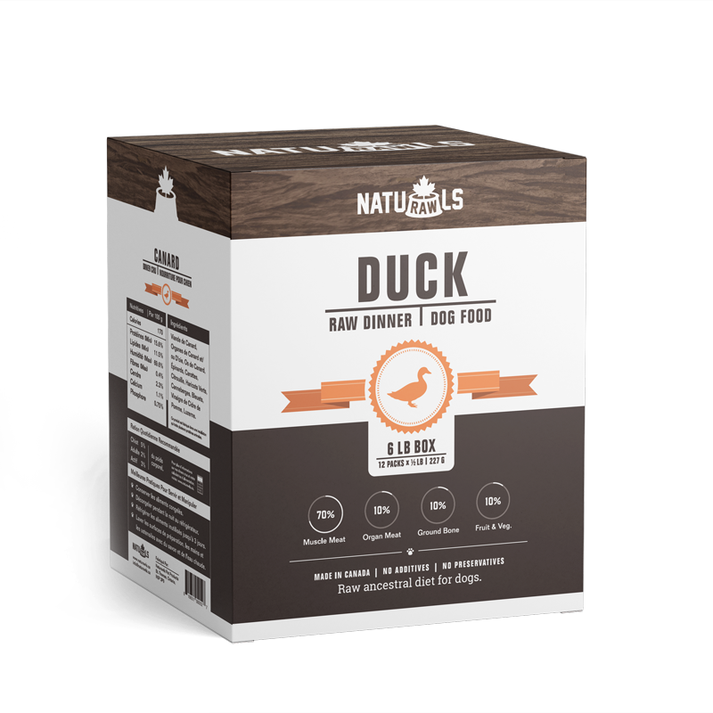 Naturawls Raw Dinners - duck