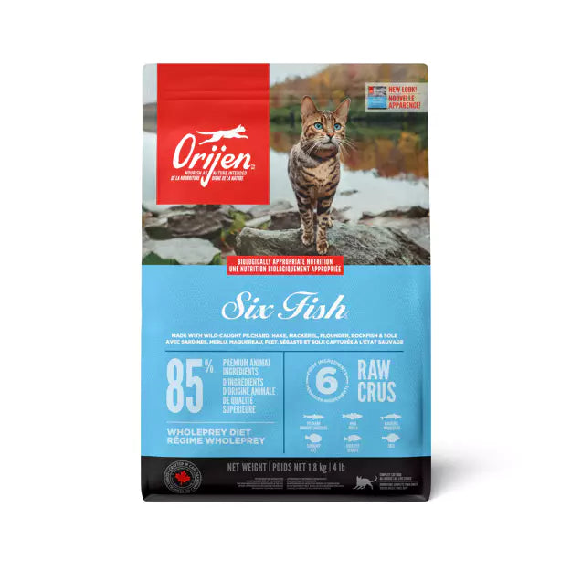 Orijen Six Fish Diet Cat Dry Food
