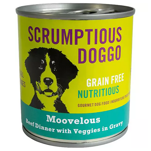 SCRUMPTIOUS DOGGO Beef & Veggie Dinner in Gravy 255g