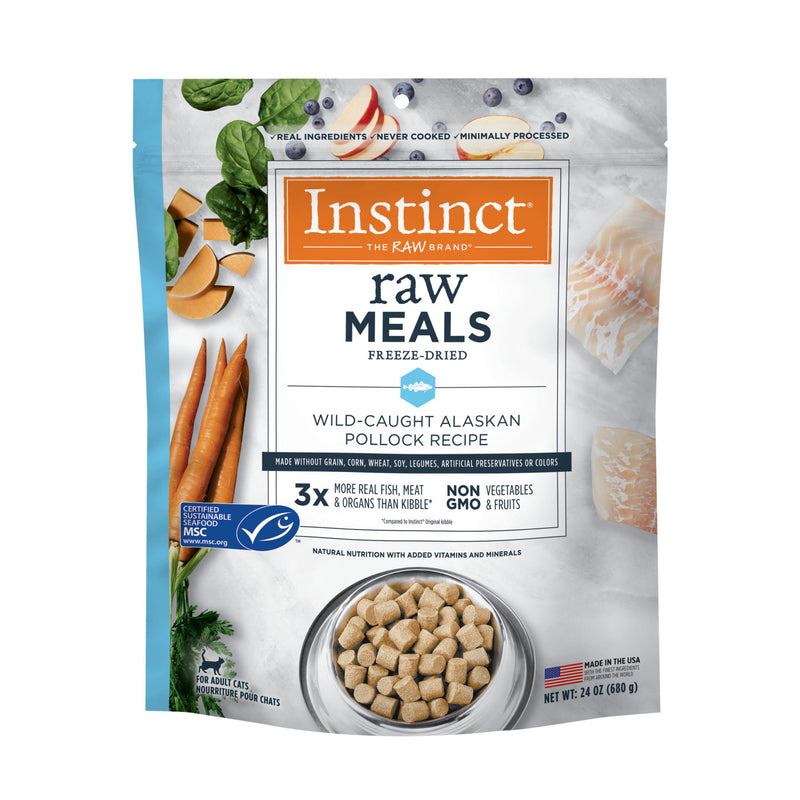 Instinct - Raw Freeze Dried Meals Pollock Cat