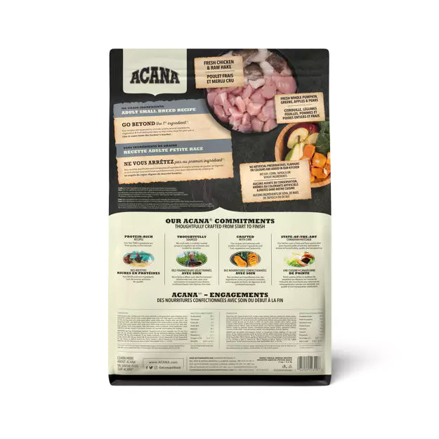 ACANA Adult Small Breed Recipe Dog Dry Food