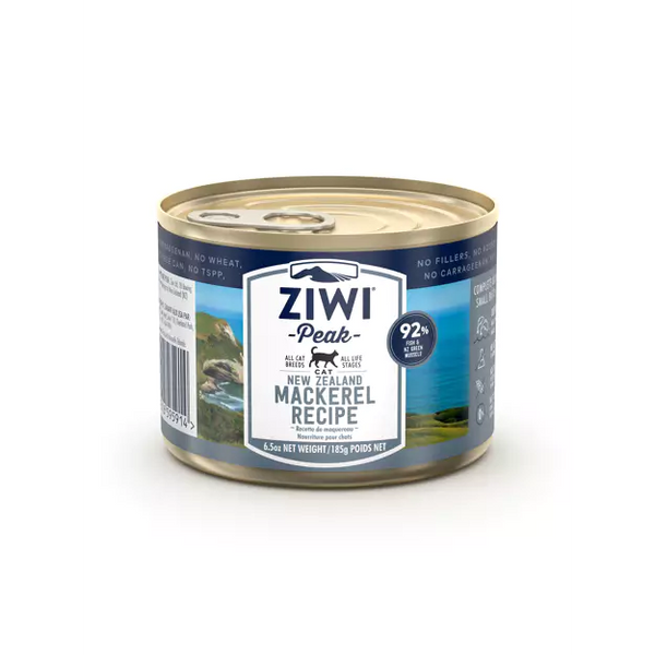 ZIWI Mackerel Wet Cat Food 185g (12)