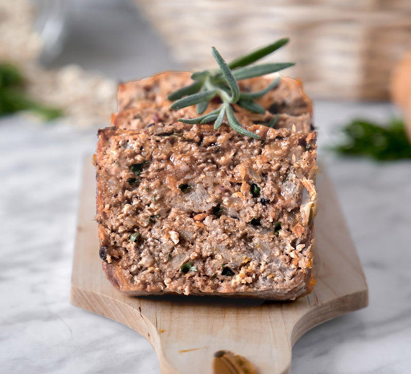 All Good Dog Food – Gently Cooked – Lamb Meatloaf – 750 grams